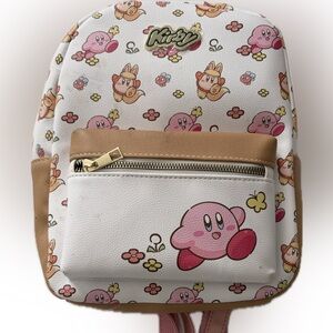 HOT TOPIC KIRBY WADDLE DEE FLORAL PRINT MINI BACKPACK